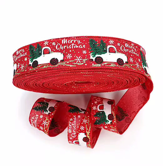 Wholesale Christmas Imitation Hemp Woven Ribbons, Automotive Ribbons, and Ribbons